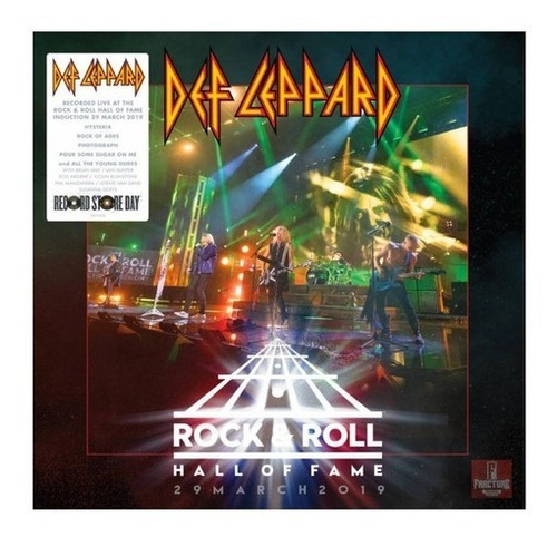 Def Leppard Rock And Roll Hall Of Fame Lp