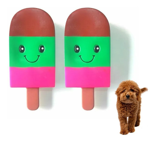 Paleta  X 2  Unidades Palito Helado Sonido Chifle Mascota