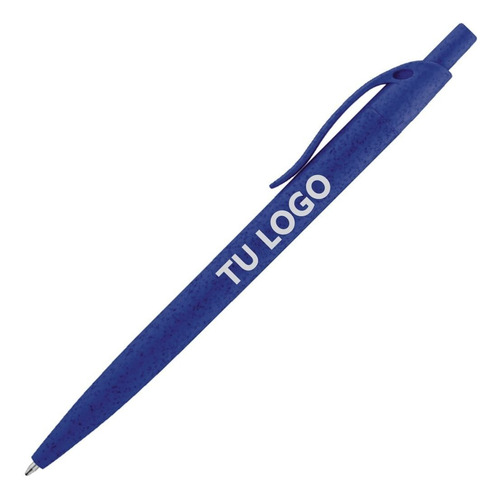 Boligrafos Personalizados Ecológicos Paja De Trigo X100u