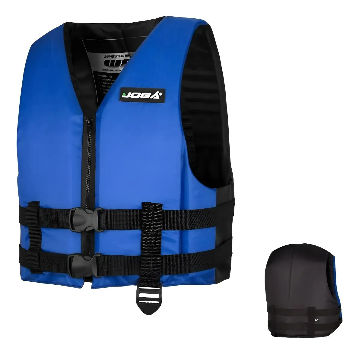 Colete Salva-vidas Infantil Wave - Jogá - Nylon Cor Azul Tamanho 40kg