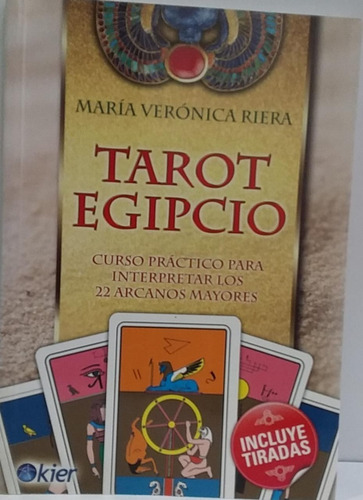 Libro Tarot Egipcio Curso Práctico De Interpretacion Arcanos