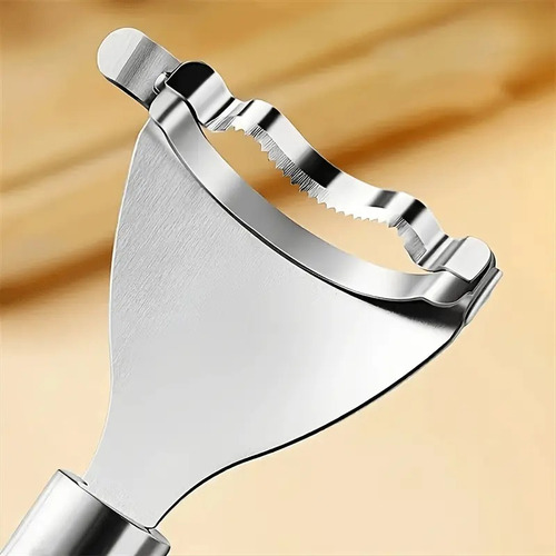 Descascador Prático De Milho Em Aço Inox Com Cabo Ergonômico