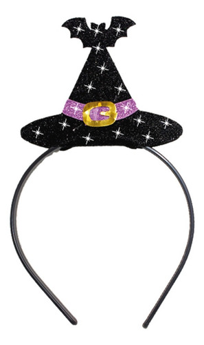 Tiara Halloween Chapéu De Bruxa Em Eva   - Ref 205118 - Com 
