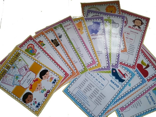 Fichas Leitura Sílabas Simples E Complexas Em Letra Bastão