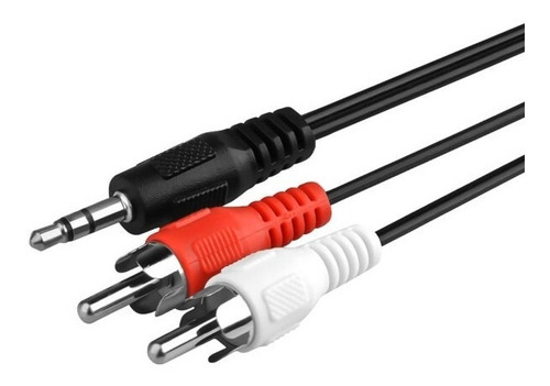 Imagen 2 de 6 de Cable Spica A Rca 3mts