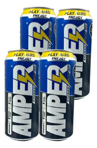 Amper Guarana Energy 473ml-12pzs