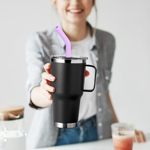 Pajitas Para Beber Con Puntas De Silicona Punta De Pajitas D