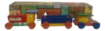 Comprar Tren Madera Carguero X 3 Carabu Colección Devoto Hobbies