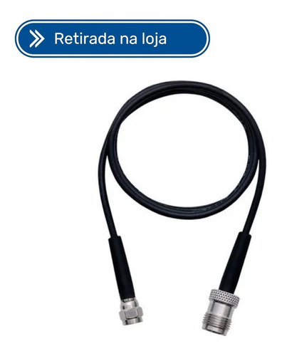 Cabo Adaptador De Antena Externa Tnc Femea Sma Macho Aquario