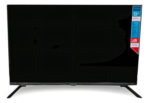 Pantalla Televisor Smart Tv Q-touch 32 D-led Qn3223 Negro