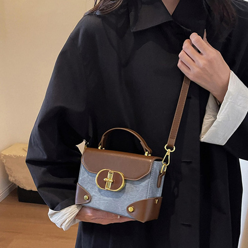 Bolso Bandolera Pequeño Para Mujer, Bolso Cruzado Para Azul