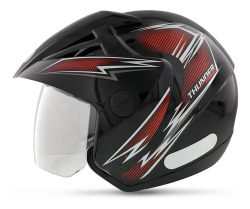 Capacete P/ Moto Thunder Open Prime Diversos Tamanhos/cores