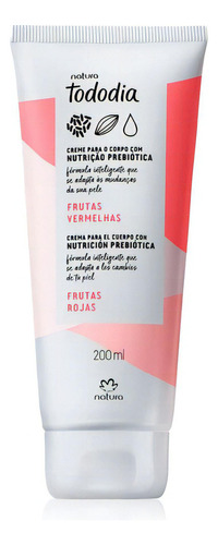  Tododia Crema P/cuerpo C Nutricion Prebiotica Frutas Rojas