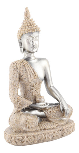Estatua Tallada Sentada De Buda Meditando