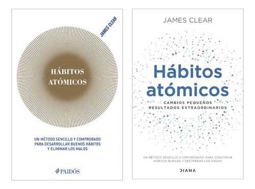 Hábitos Atómicos ( Dorado ) + Hábitos Atómicos ( Azul )