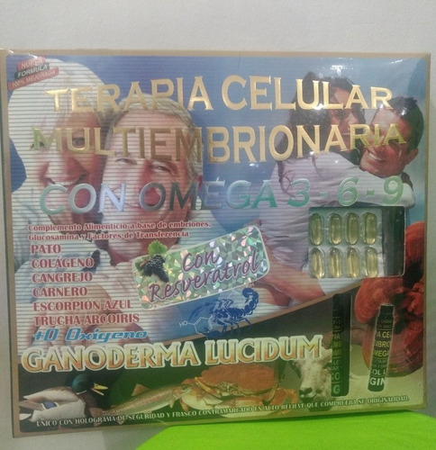 Terapia Embrionaria Celular Con O - Unidad a $70000