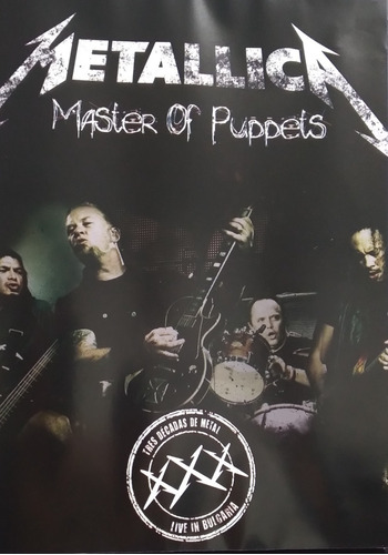 Metallica - Master Of Puppets- Dvd Producido Por Zima