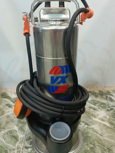 Bomba Aguas Cargadas Inox 1hp