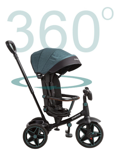 Carriola Tipo Triciclo Explorer Lx Verde Verde Negro