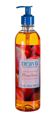 Jabon Liquido Para Manos Rico Aroma Premium Peaches 500 Ml