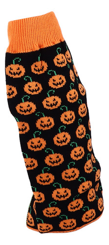 Suéter De Halloween Para Perro, Bonito Estampado De Calabaza