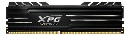 Memoria RAM Gammix D10 gamer color black 16GB 1 XPG AX4U3200716G16A-SB10