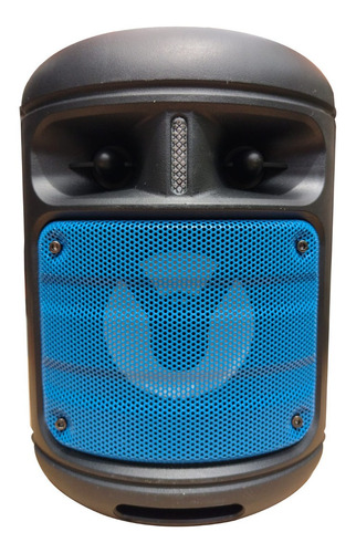Caixa De Som Grasep D-bh4137 Azul Bluetooth / Usb / Fm / Sd