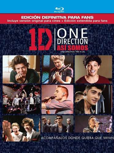 One Direction Pelicula Bluray 