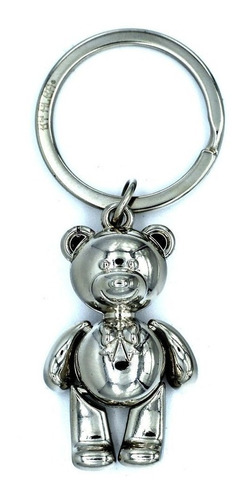 Llavero Metalico Oso Teddy