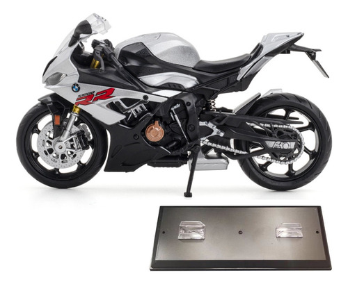 Miniatura De Metal Bmw S1000rr Carreras Motos Deslizable 1/