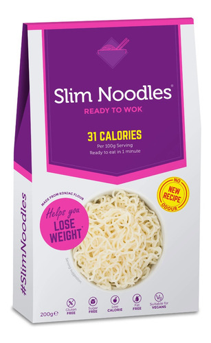 Noodles Fideos Delgados Sin Calorias 200gr Konjac A0003411