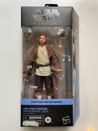 Star Wars The Black Series Obi Wan Kenobi Wandering Jedi (Usado)