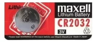 Pila Maxell Lithium Manganese Dioxide CR2032 Botón - 1 unidad