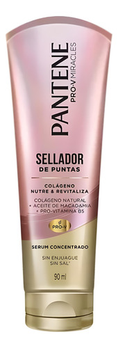 Sellador De Puntas Pantene 90 Ml Colágeno Nutre Y Revitaliza