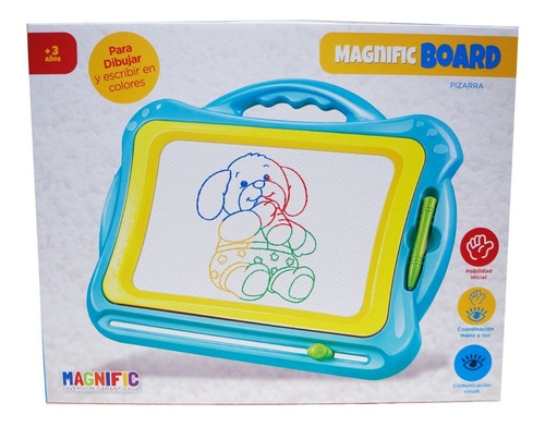 Pizarra Mágica Infantil Multicolor Grande - Magnific Board