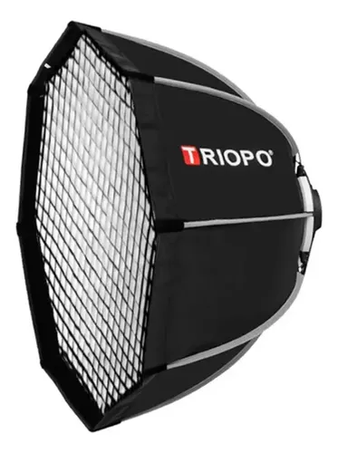 Softbox Octobox Triopo 120cm Montagem Bowens com Grid e Bolsa