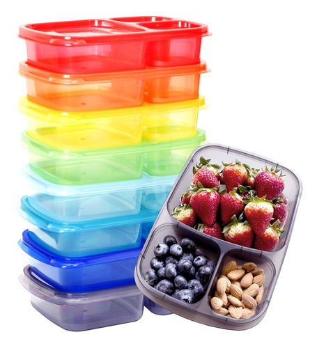 Youngever 8 Pack Bento Almuerzo Caja, Contenedores De Y387j