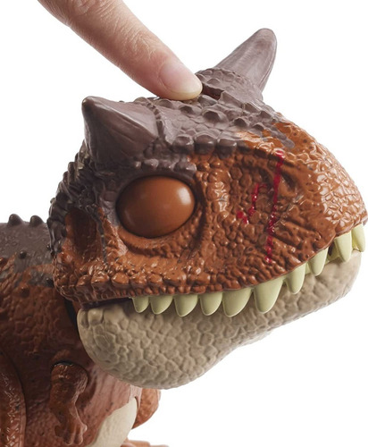 Imagen 5 de 6 de Jurassic World Dinosaurio Carnotaurus Toro Baby Bebe