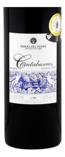 Vino tinto Cantaburros Vino bodega RIBERA DEL DUERO 750 ml