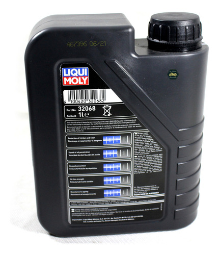 Aceite Liqui Moly 4t 20w50 Mineral Sn Plus/ma 1l