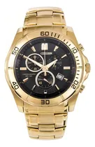 Comprar Reloj Citizen Hombre Crono An710254e Color de la malla Dorado Color del bisel Dorado Color del fondo Negro