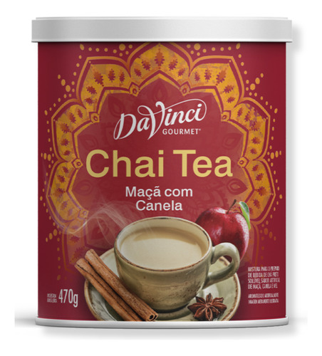 Chai Tea Con Manzana Y Canela 470 G - Davinci Gourmet