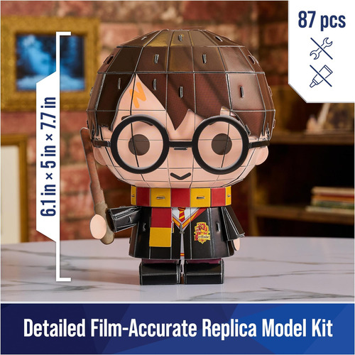 Kit 4d Build: Quebra-cabeça 3d De Personagens
