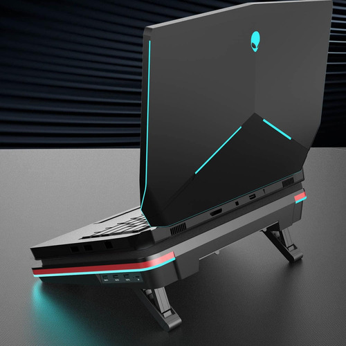 Cooler Laptop Iets Gt500 Turboventilador 5000 Rpm Rgb
