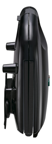 Sandwichera Negra Con Placas Antiadherentes Negro
