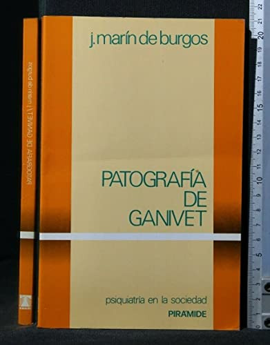 Libro Patografía De Ganivet De Jose Marin De Burgos