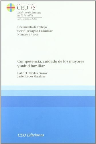 Libro Competencia Ciudado De Los Mayores Y Salud De Davalos