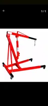 Comprar Grua Pluma 1 Tonelada Big Red. Con Ruedas Y Sin Ruedas