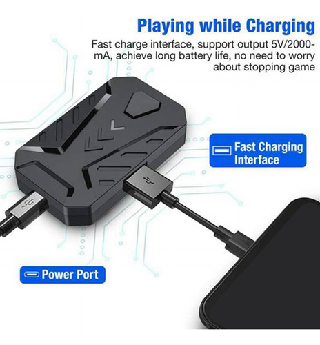 Adaptador Conversor De Teclado E Mouse Para Jogos Portátil M