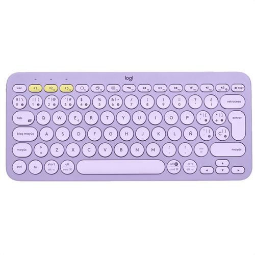 Logitech K380, Teclado Bluetooth Multi-dispositivo - Lavanda